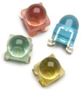 LED colorée - ALMD series - Avago Technologies - ronde / subminiature / SMD