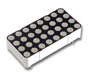 Afficheur à matrice de points - 637 nm | HDSP series - Avago Technologies - 4 x 8 / électronique