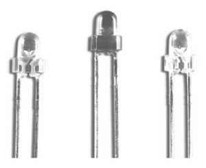 LED blanche - HLMP series - Avago Technologies - ronde / à insérer / haute luminosité