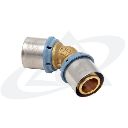 Raccord hydraulique - 4011 series - Unidelta S.p.A. - fileté / coudé à 45° / en laiton