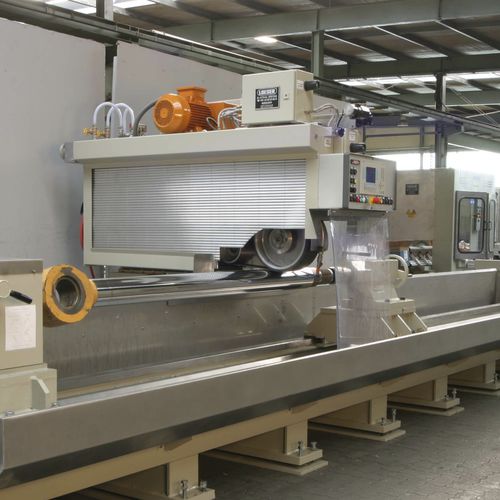 Rectifieuse plane - ZSP 377 - LOESER GmbH - pour tubes / contrôlée par PLC