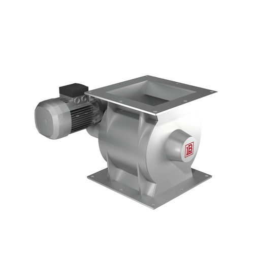 Écluse rotative à pulvérulents - VS - LB - pour transport pneumatique / socle carré