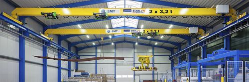 Pont roulant monopoutre - STAHL CraneSystems GmbH - avec système de levage léger / à hauteur perdue / antidéflagrant