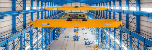 Pont roulant bipoutre - STAHL CraneSystems GmbH - pour usage intensif / avec système de levage léger / antidéflagrant