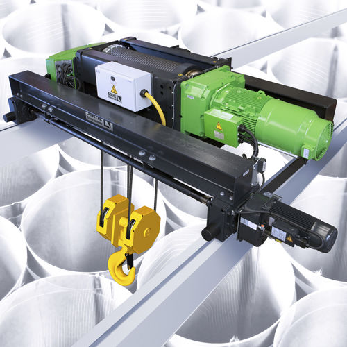 Palan électrique à câble - AS 7 series - STAHL CraneSystems GmbH - compact / antidéflagrant / bipoutre