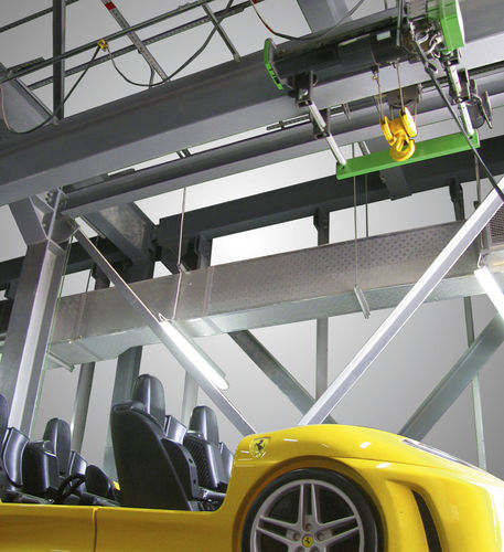 Potence pour montage au plafond - STAHL CraneSystems GmbH - avec commande électrique / de levage / ATEX