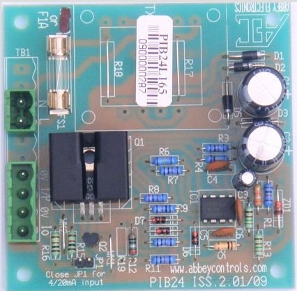 Amplificateur de courant - PIB24L165  - Abbey Electronic Controls