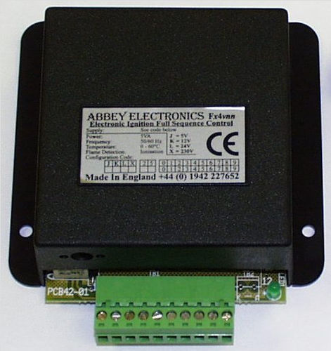 Contrôleur d'allumage pour appareils à gaz - FL4552  - Abbey Electronic Controls