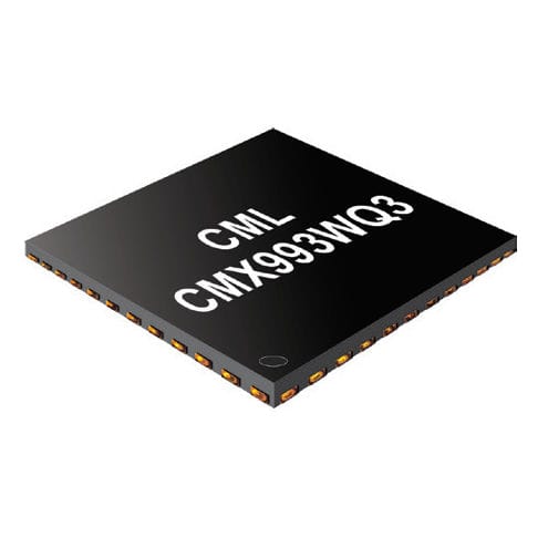 Transmetteur sans fil - CMX993  - CML Microcircuits - RF / de données / de commande