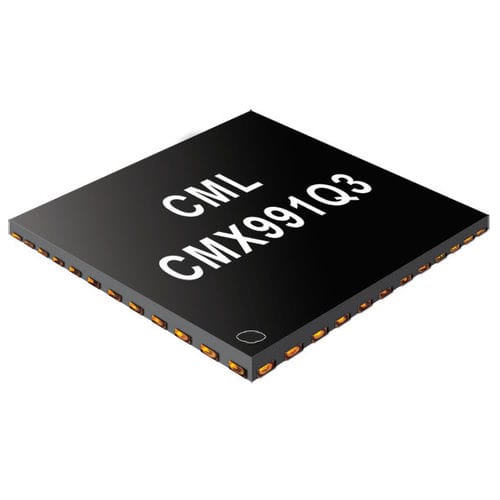 Émetteur-récepteur radio - CMX991 - CML Microcircuits - circuit intégré / haute performance / half-duplex