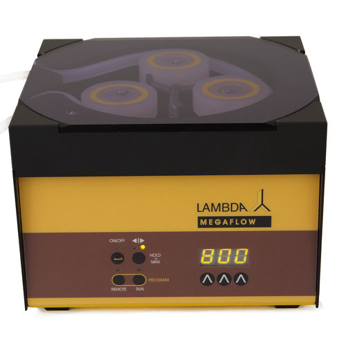Pompe péristaltique - MEGAFLOW - LAMBDA Laboratory Instruments - à eau / pour produits chimiques / pour lactosérum