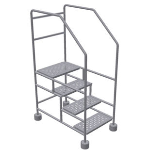 Escabeau mobile - STLD series - Palbam Class - en acier