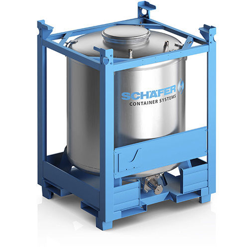 Conteneur IBC en inox - RCN series - SCHÄFER Container Systems - pour aliments / pour liquides / pour produits en vrac