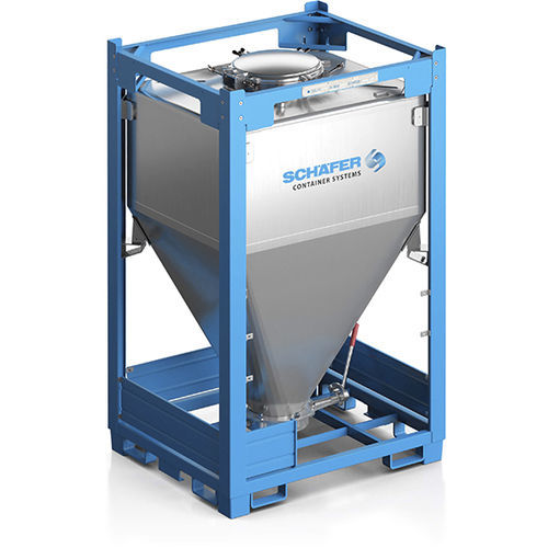 Conteneur IBC en métal - BSI series - SCHÄFER Container Systems - de produit chimique / pour aliments / pour produits en vrac