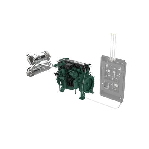 Moteur diesel - TADH88 series  - Volvo Penta - à 6 cylindres / en ligne / pour la production d'électricité