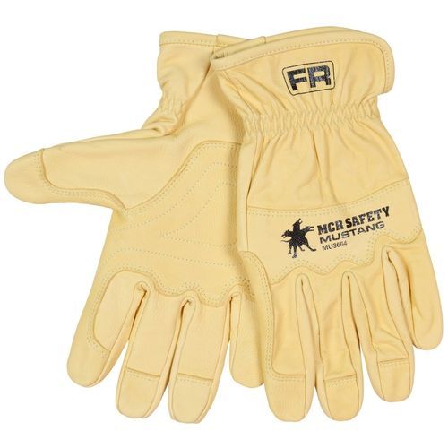 Gants de travail - MU3664  - MCR Safety - industriel / de protection mécanique / en peau de chèvre