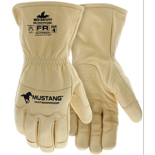 Gants de travail - MU3664KGW series - MCR Safety - industriel / de protection mécanique / en cuir