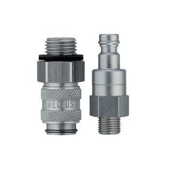 Raccord pneumatique - 21 KD series - Nycoil - cannelé / en EPDM / en NBR