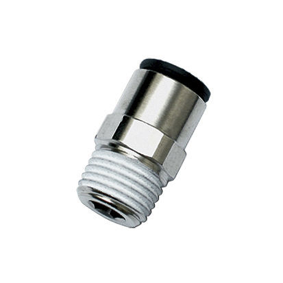 Raccord pneumatique - Nycoil - fileté / push-in / en thermoplastique
