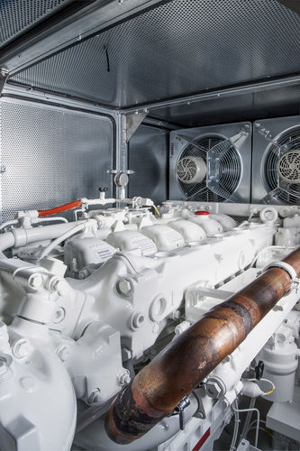Groupe électrogène diesel - Lindenberg-Anlagen GmbH - triphasé / stationnaire / refroidi par air