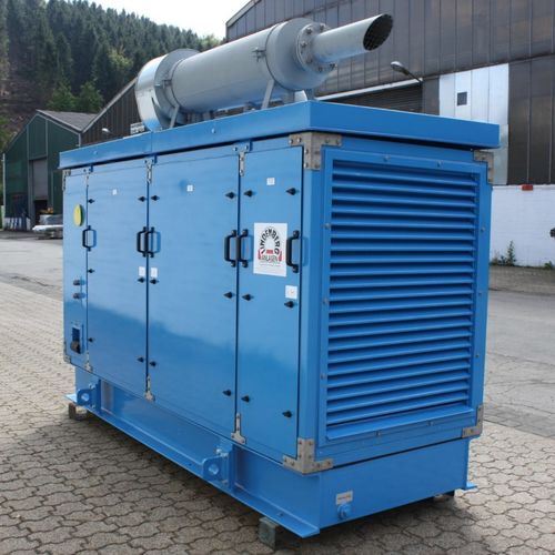 Groupe électrogène diesel - Lindenberg-Anlagen GmbH - triphasé / en container / refroidi par air