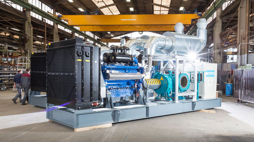 Système d'entrainement pour pompe - Lindenberg-Anlagen GmbH - industriel / modulaire
