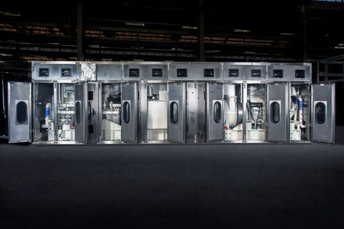Groupe électrogène diesel - Lindenberg-Anlagen GmbH - triphasé / stationnaire / en container