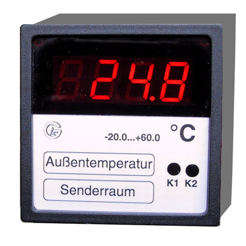 Indicateur de température - AD72P series - Arthur Grillo GmbH - de tension continue / de puissance / à 4 chiffres