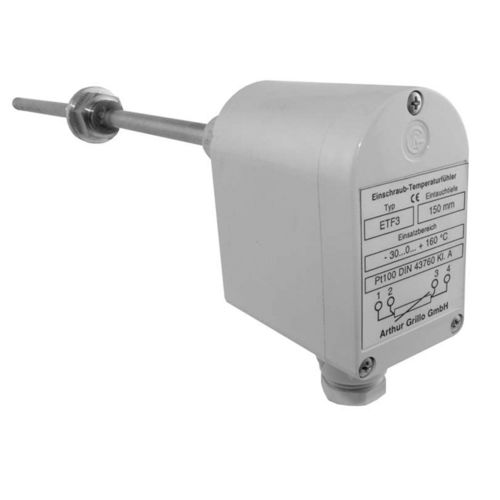 Sonde de température filetée - ETF series - Arthur Grillo GmbH - Pt100 / Pt1000 / G 1/2