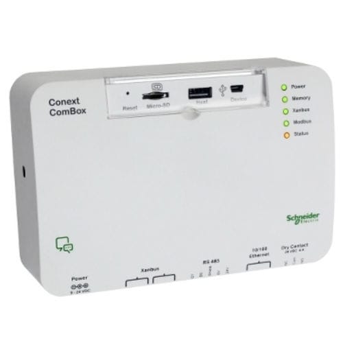 Appareil de surveillance d'état et diagnostic - Conext ComBox - Schneider Electric - solaire / pour batterie / de paillasse