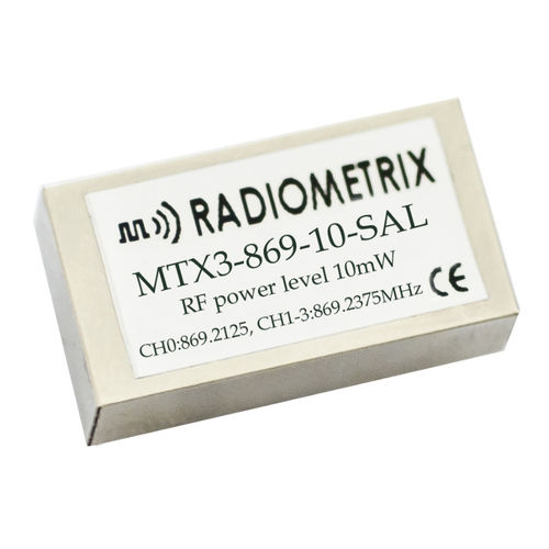 Transmetteur radio UHF - MTX3 series - Radiometrix - RF / RS232 / bande ISM
