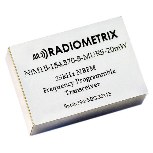 Module émetteur-récepteur VHF - NiM1B series - Radiometrix - de télémesure / de surveillance / de données