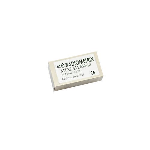 Transmetteur radio UHF - MTX2 series - Radiometrix - RF / RS232 / bande ISM