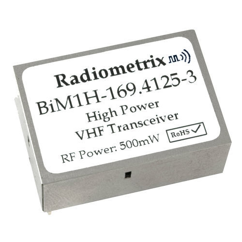 Module émetteur-récepteur radio - BiM1H series - Radiometrix - VHF / de télémesure / de suivi