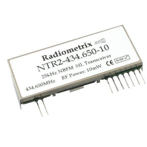 Émetteur-récepteur radio - NTR2 series - Radiometrix - FM / UHF / de télémesure