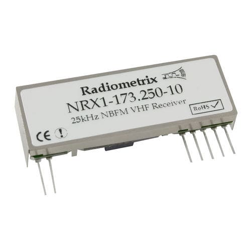 Récepteur radio - NRX1 series - Radiometrix - VHF / de télémesure / industriel