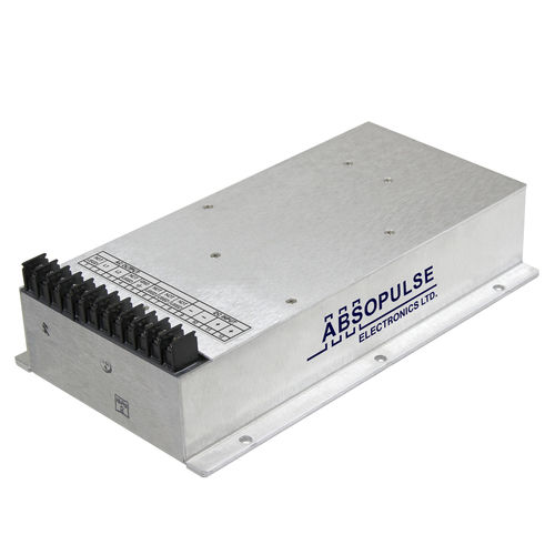 Alimentation électrique avec compensation du facteur de puissance - PPF 300-P400 series - ABSOPULSE Electronics Ltd. - encapsulée / AC/DC / à sortie simple