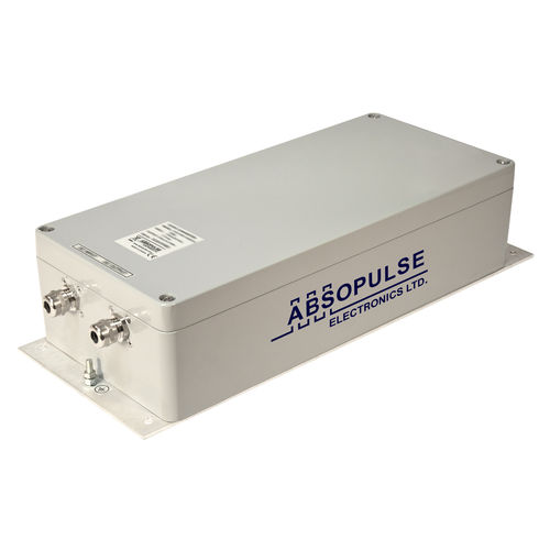 Alimentation électrique pour applications ferroviaires - PFC 65R-D3  - ABSOPULSE Electronics Ltd. - AC/DC / IP66 / avec compensation du facteur de puissance