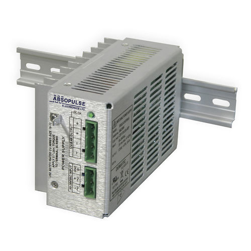 Alimentation électrique sur rail DIN - MIW 100-U/12-F0PD-HF - ABSOPULSE Electronics Ltd. - AC/DC / filtrée / refroidi par convection