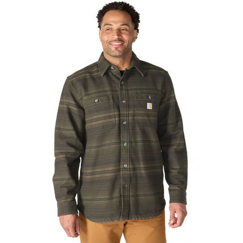 Chemise de travail - 107702 - Carhartt workwear - en coton / pour homme / marron