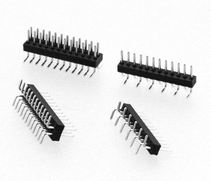 Barrette de contact mâle - 1 A, 1.27 mm | 7061 series  - W+P PRODUCTS - à deux rangées / CMS / 1,27 mm (0.050")
