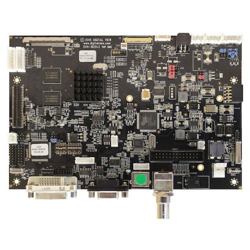 Carte contrôleur LCD - HE-1920v2 - Digital View - RS-232 / LVDS / VGA