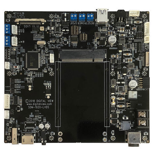 Carte contrôleur LCD - SDM-1920-LVDS - Digital View - RS-232 / USB / LVDS