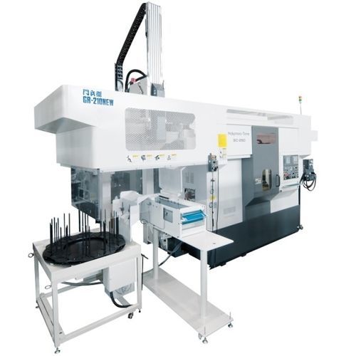 Centre de tournage CNC - GR-210  - Nakamura-Tome Precision Industry - vertical / pour usinage lourd / avec portique de chargement