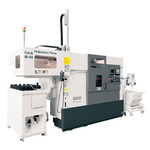 Centre de tournage CNC - GR-103 - Nakamura-Tome Precision Industry - vertical / pour petites pièces / avec portique de chargement