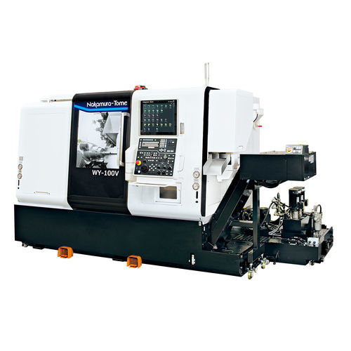 Centre de tournage CNC - WY-100V - Nakamura-Tome Precision Industry - à deux broches / à double tourelle / de haute précision