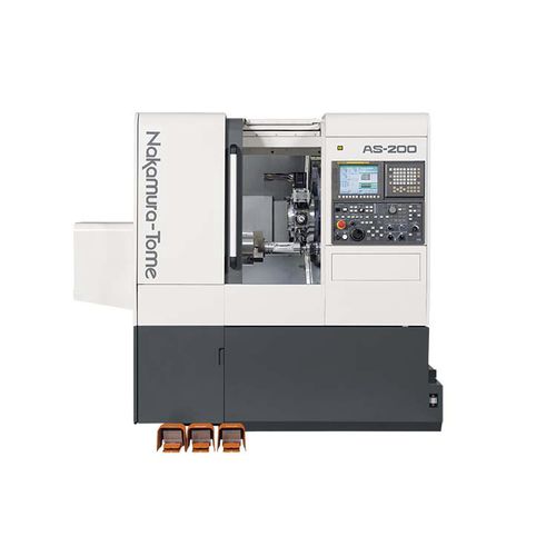 Centre de tournage-fraisage CNC - AS-200 - Nakamura-Tome Precision Industry - horizontal / avec axe Y / haute puissance
