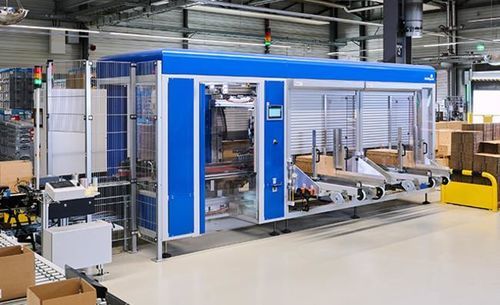 Machine d'emballage automatique - AUTO.ERECT - Storopack - en carton d'expédition / pour carton / avec scellage