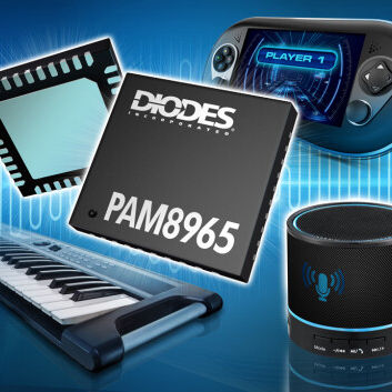 Amplificateur audio - PAM8965 - Diodes Incorporated - sonore / de puissance / de commutation