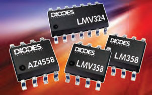 Amplificateur opérationnel - AP, AS, LM, TL Series - Diodes Incorporated - électronique